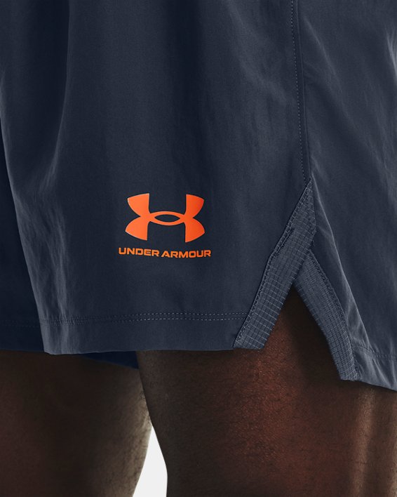 Men's UA Accelerate Shorts, Gray, pdpMainDesktop image number 3